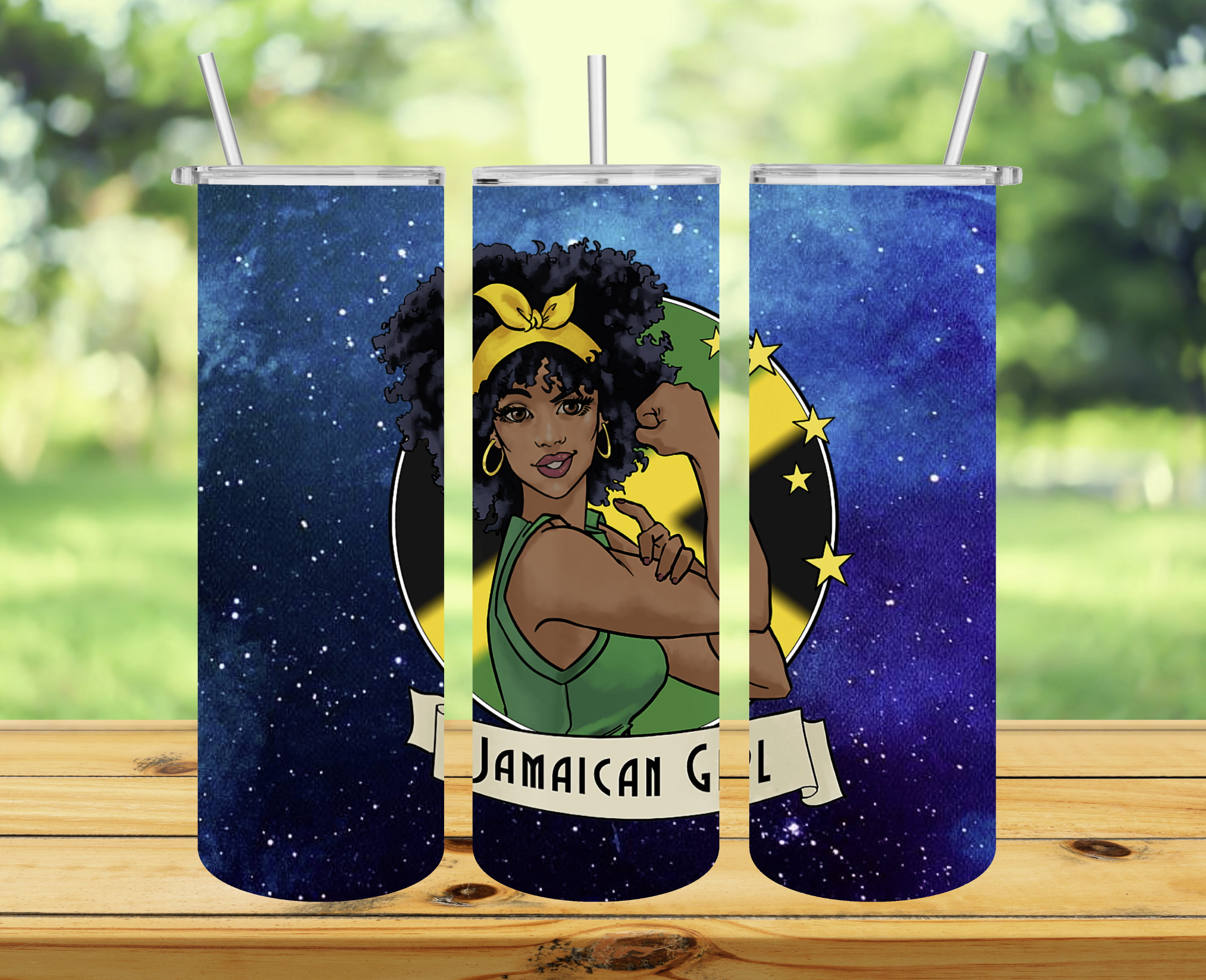 Jamaican Girl Tumbler